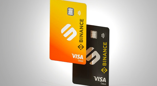 Binance crypto visa debit card