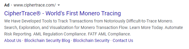 Monero Tracing